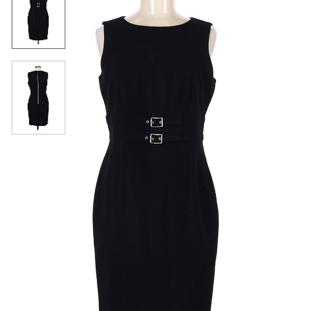 Calvin Klein Double Buckle sheath dress